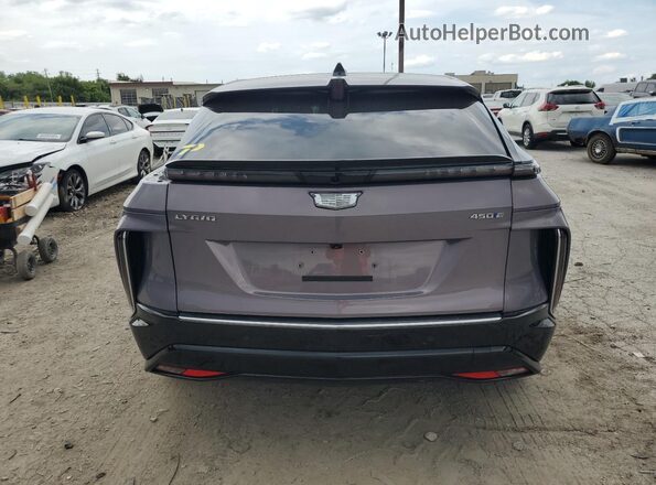 1GYKPSRK8RZ123665 2024 CADILLAC OTHER Purple უკანა ხედი