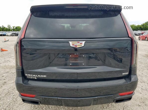 1GYS4FKLXPR237750 2023 CADILLAC ESCALADE Black უკანა ხედი