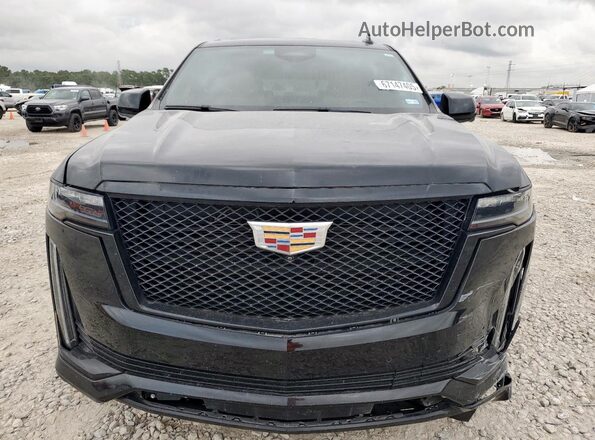 1GYS4FKLXPR237750 2023 CADILLAC ESCALADE Black წინა ხედი