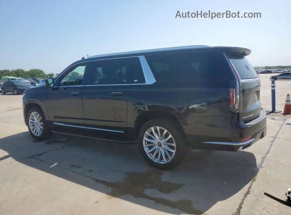 1GYS4JKT2PR397110 2023 CADILLAC ESCALADE Black Задня ліва чверть