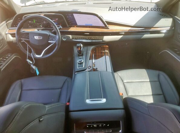 1GYS4JKT2PR397110 2023 CADILLAC ESCALADE Black Вид панелі приладів