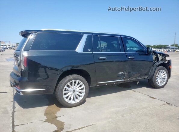 1GYS4JKT2PR397110 2023 CADILLAC ESCALADE Black Задня права чверть