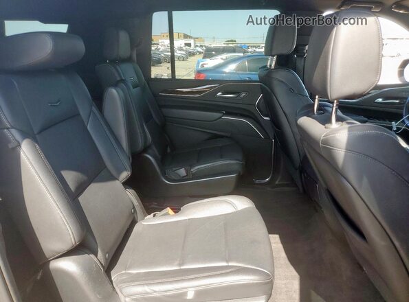 1GYS4JKT2PR397110 2023 CADILLAC ESCALADE Black Вид задньої частини салону