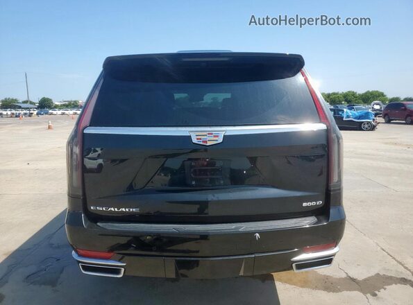 1GYS4JKT2PR397110 2023 CADILLAC ESCALADE Black Вид ззаду