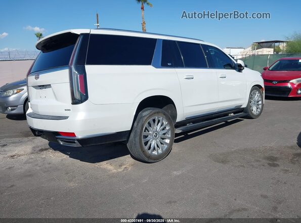 1GYS4LKL7PR359724 2023 CADILLAC ESCALADE White უკანა მარჯვენა