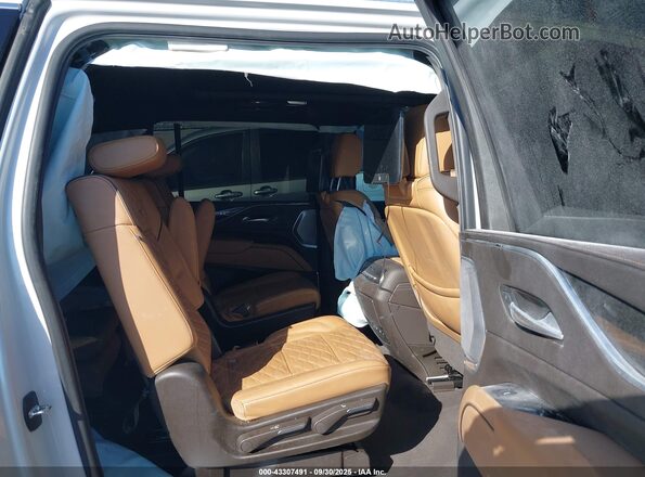 1GYS4LKL7PR359724 2023 CADILLAC ESCALADE White VIN კოდის სტიკერის ხედი
