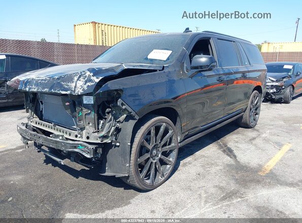 1GYS4RKLXPR562495 2023 CADILLAC ESCALADE Black Front left