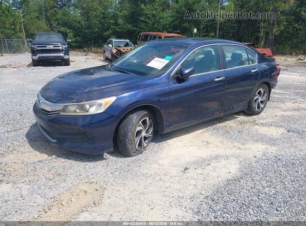 1HGCR2F35HA113384 2017 HONDA ACCORD Blue 