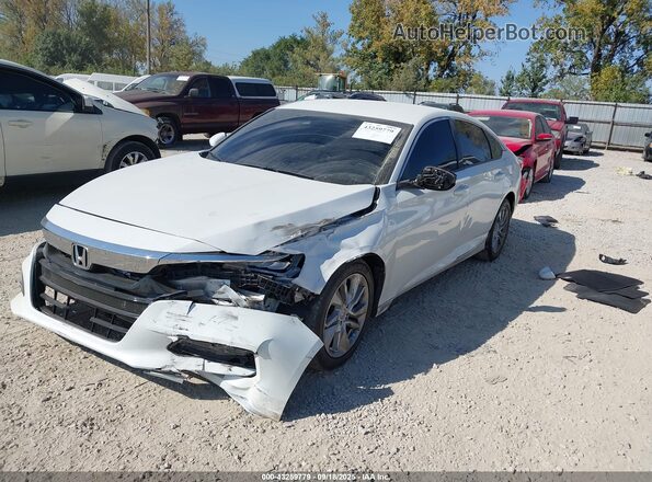 1HGCV1F10LA053575 2020 HONDA ACCORD White Front left