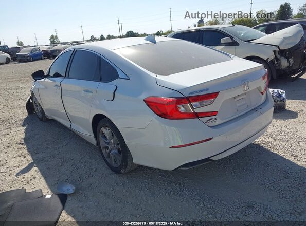 1HGCV1F10LA053575 2020 HONDA ACCORD White Rear left