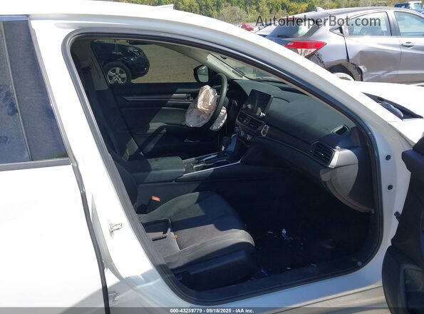 1HGCV1F10LA053575 2020 HONDA ACCORD White Front interior view