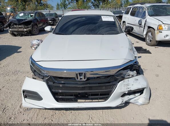 1HGCV1F10LA053575 2020 HONDA ACCORD White Instrument cluster view
