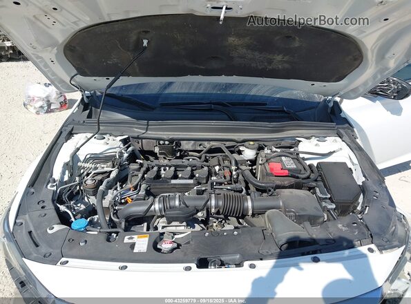 1HGCV1F10LA053575 2020 HONDA ACCORD White Rear view