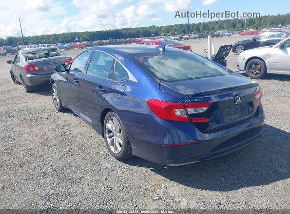 1HGCV1F11LA084110 2020 HONDA ACCORD Blue Задня ліва чверть