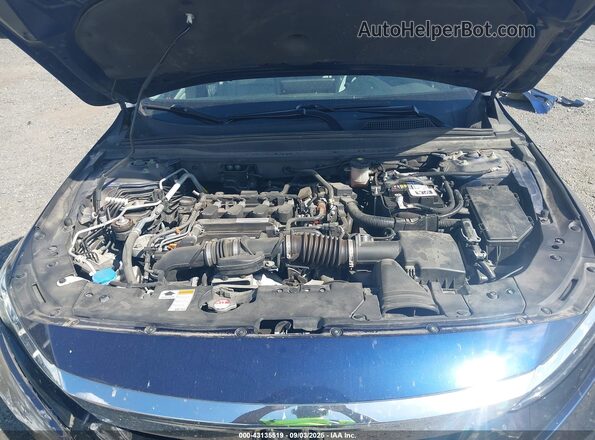 1HGCV1F11LA084110 2020 HONDA ACCORD Blue Вид ззаду