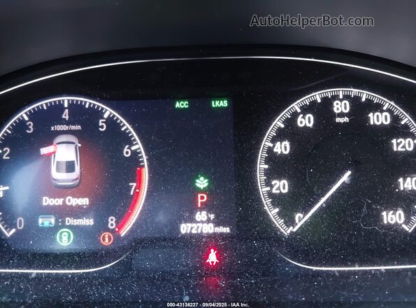 1HGCV1F12LA100671 2020 HONDA ACCORD Gray 