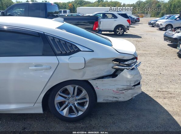 1HGCV1F12LA115638 2020 HONDA ACCORD White Front view