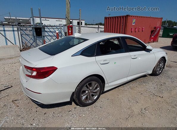 1HGCV1F13KA036915 2019 HONDA ACCORD White Задня права чверть