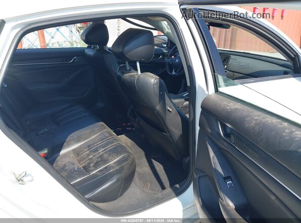 1HGCV1F13KA036915 2019 HONDA ACCORD White Вид наклейки з VIN-кодом