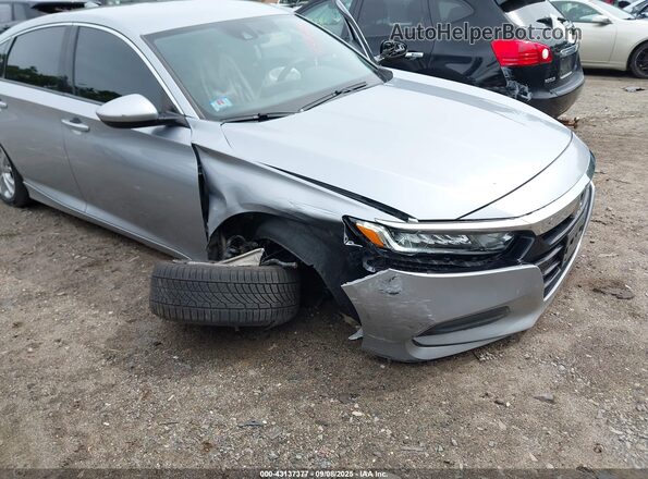 1HGCV1F13LA032526 2020 HONDA ACCORD Silver წინა ხედი