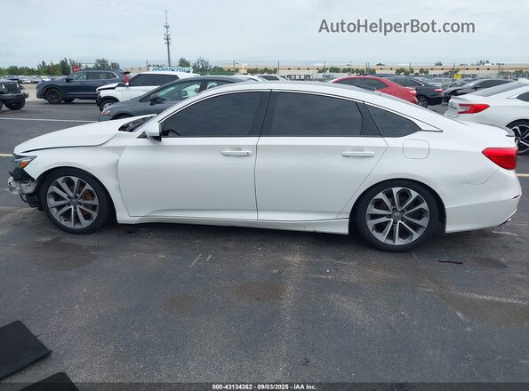 1HGCV1F13LA040352 2020 HONDA ACCORD White Սալոնի 360 աստիճան տեսք