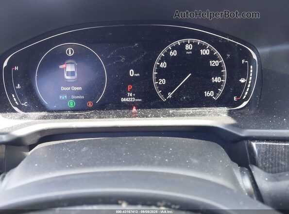 1HGCV1F30NA031015 2022 HONDA ACCORD Синий Вид задних сидений