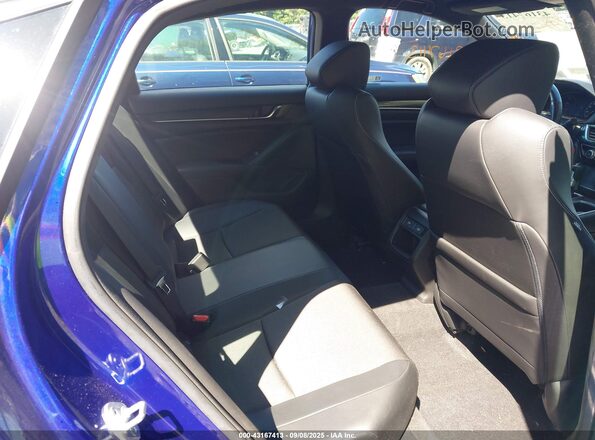 1HGCV1F30NA031015 2022 HONDA ACCORD Синий Вид наклейки с VIN-кодом