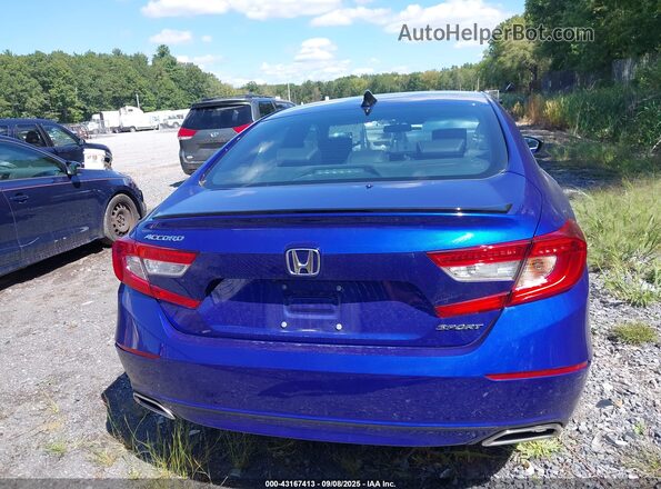 1HGCV1F30NA031015 2022 HONDA ACCORD Синий 