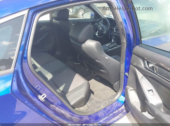 1HGCV1F31LA076008 2020 HONDA ACCORD Blue VIN კოდის სტიკერის ხედი