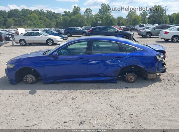 1HGCV1F31LA076008 2020 HONDA ACCORD Blue სალონის 360-გრადუსიანი ხედი