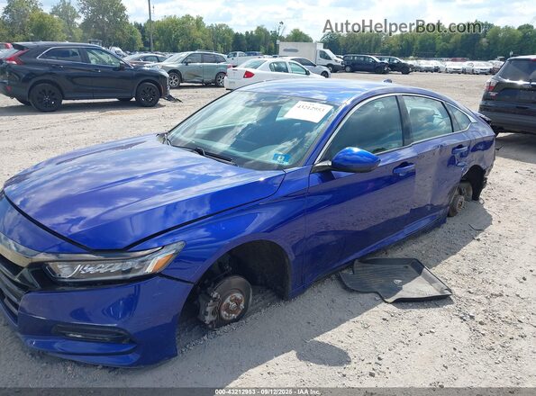 1HGCV1F31LA076008 2020 HONDA ACCORD Blue 