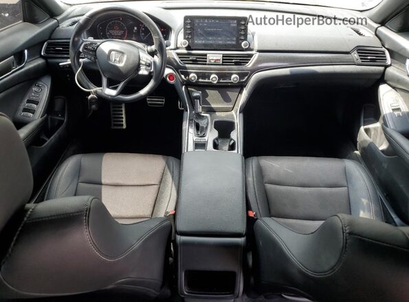 1HGCV1F31LA109301 2020 HONDA ACCORD Black Vista del salpicadero
