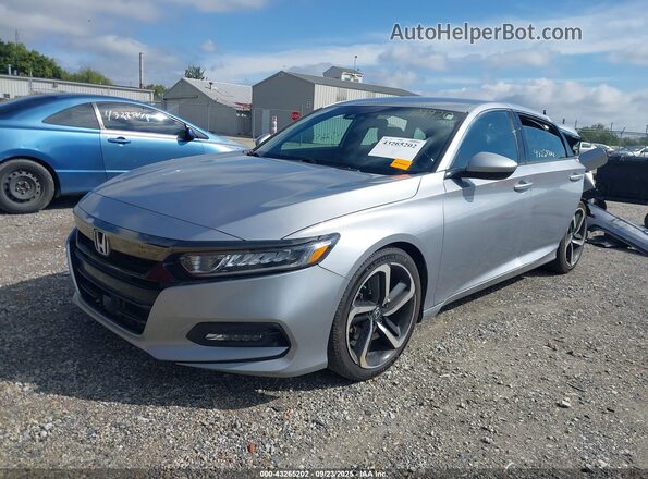 1HGCV1F31LA121920 2020 HONDA ACCORD Silver Front left