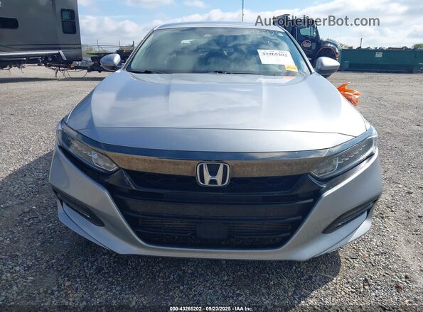 1HGCV1F31LA121920 2020 HONDA ACCORD Silver Rear interior view