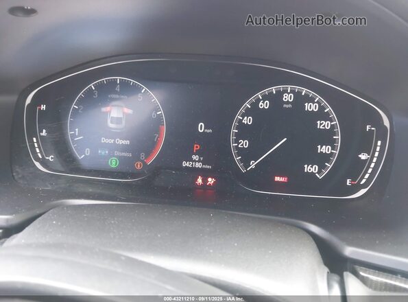 1HGCV1F34NA067760 2022 HONDA ACCORD Белый Вид задних сидений
