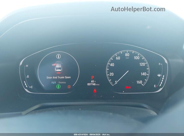 1HGCV1F35LA097928 2020 HONDA ACCORD Silver Widok tylnych siedzeń