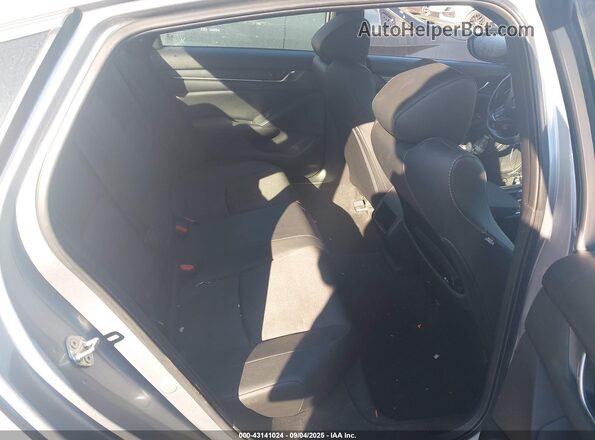 1HGCV1F35LA097928 2020 HONDA ACCORD Silver Widok naklejki z numerem VIN