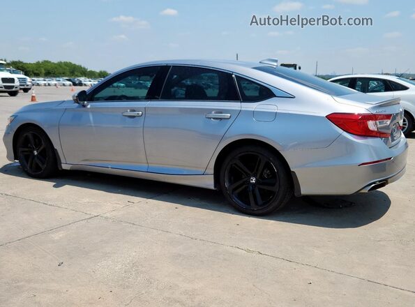 1HGCV1F35LA106112 2020 HONDA ACCORD Silver Rear left