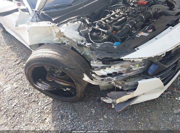 1HGCV1F36LA153620 2020 HONDA ACCORD Белый Вид спереди
