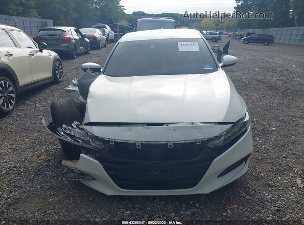 1HGCV1F36LA153620 2020 HONDA ACCORD Белый Вид щитка приборов