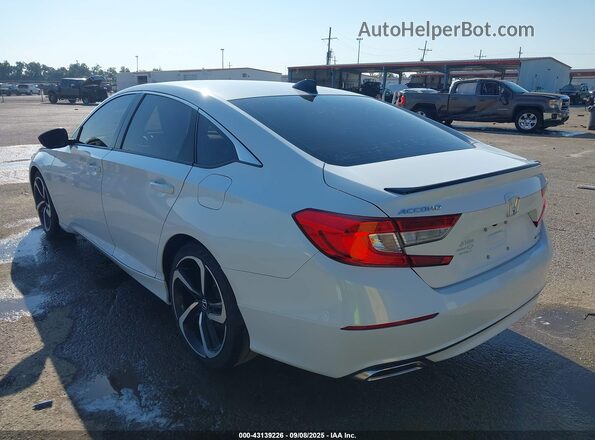 1HGCV1F36NA018320 2022 HONDA ACCORD White Tył lewy