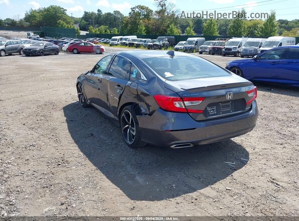 1HGCV1F37LA098076 2020 HONDA ACCORD Pewter Задняя левая четверть