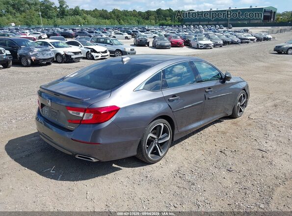 1HGCV1F37LA098076 2020 HONDA ACCORD Pewter Задняя правая четверть