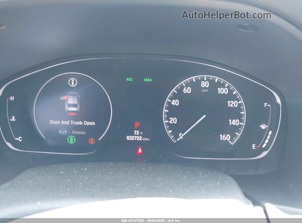 1HGCV1F37LA098076 2020 HONDA ACCORD Pewter Вид задних сидений
