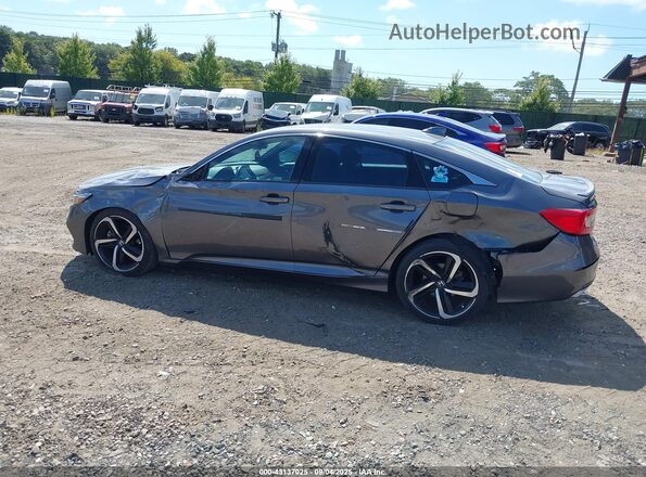 1HGCV1F37LA098076 2020 HONDA ACCORD Pewter Панорамный вид салона 360°