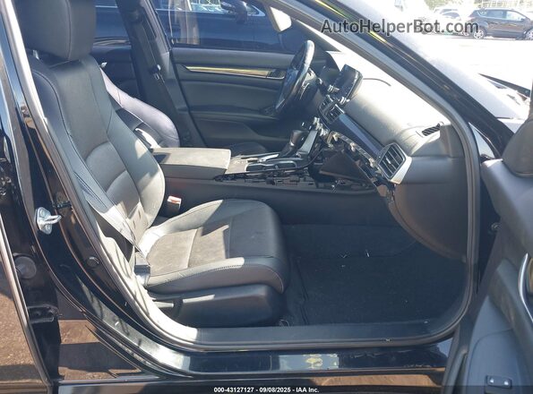 1HGCV1F37LA120321 2020 HONDA ACCORD Black Vista interior delantera