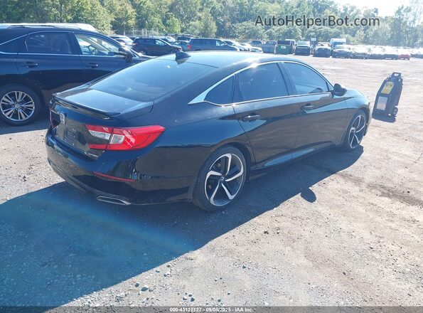 1HGCV1F37LA120321 2020 HONDA ACCORD Black Trasero derecho