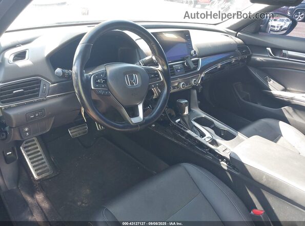 1HGCV1F37LA120321 2020 HONDA ACCORD Black Vista frontal