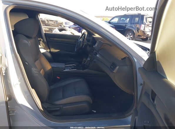 1HGCV1F37NA117146 2022 HONDA ACCORD Gray Widok wnętrza z przodu