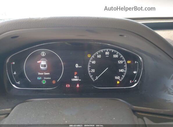 1HGCV1F37NA117146 2022 HONDA ACCORD Gray Widok tylnych siedzeń